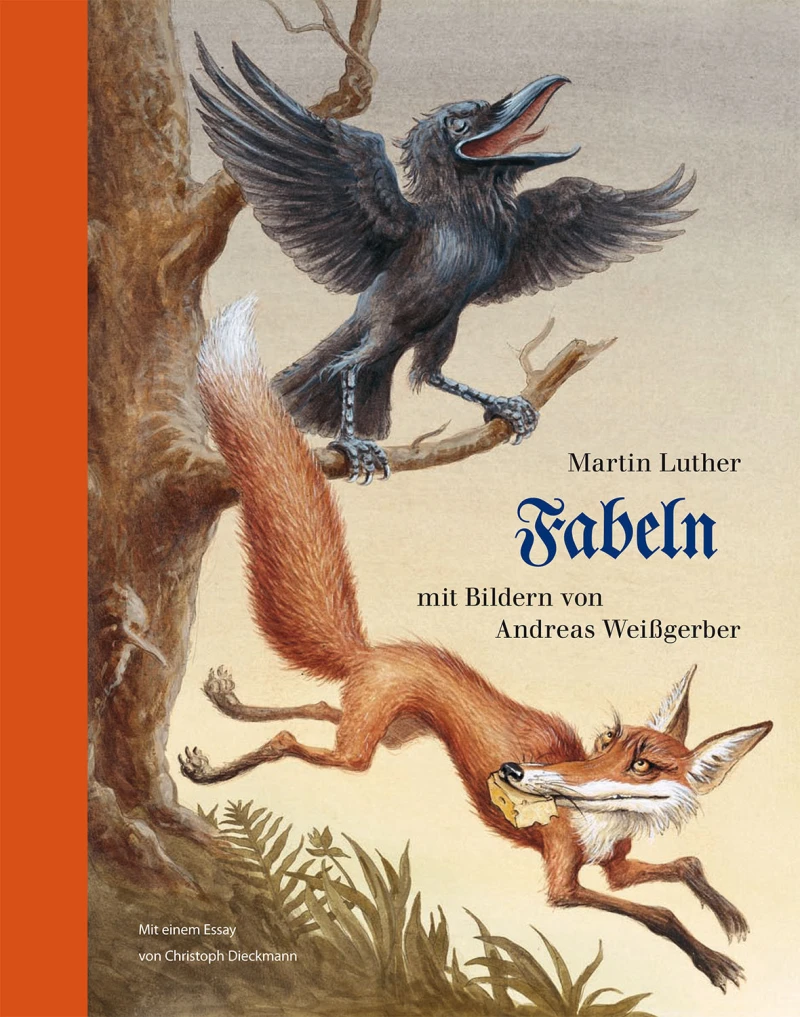 Lutherfabeln, Edition Akanthus, 2010, 12 Bilder, Acryl auf Karton, 65 × 50 cm