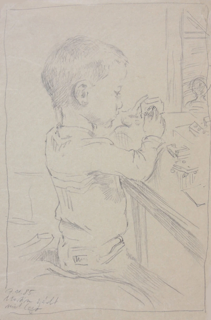 Martin, 1985, Bleistift